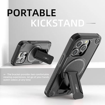 MagSafe Invisible Bracket Case For iPhone
